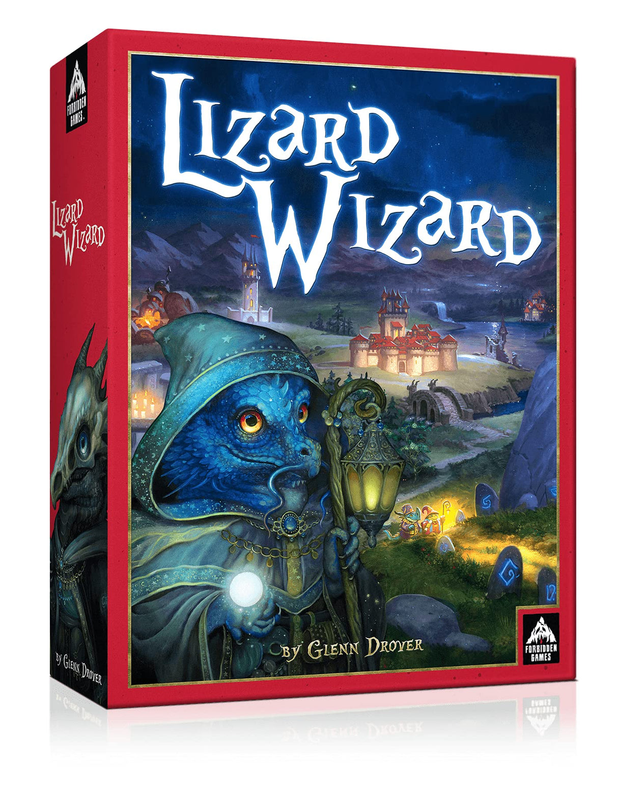 Forbidden Games | Lizard Wizard – Fantasy Strategy Game of Spellcasting, Potions, and Mystical Creatures, Ages 10+, 2-6 Players, Family Game Night Essential