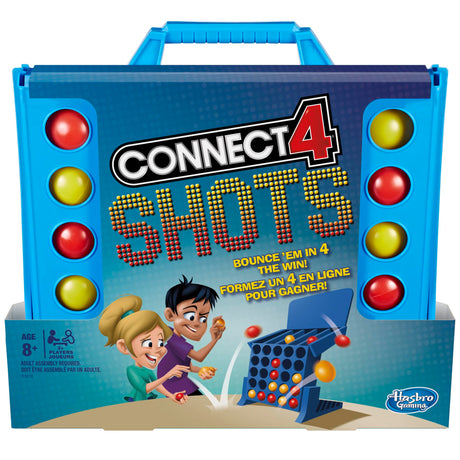 Hasbro Gaming Connect 4 Shots Board Game Activity for Kids Ages 8+, Active Games for Kids, Family Games for 2 Players, Kids Games, Kids Gifts