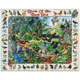 White Mountain Puzzles Birds of the Backyard - 1000 Piece Jigsaw Puzzle