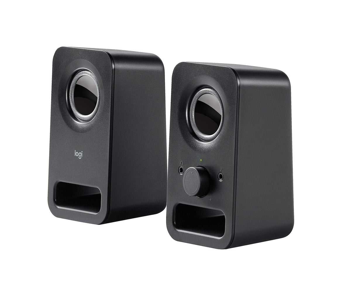 LOGITECH Z150 - SPEAKERS - 2.4WATT - NO RESPONSE BANDWIDTH - BLACK