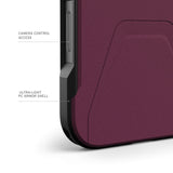 Urban Armor Gear (uag) -  Civilian Magsafe Case For Apple Iphone 16 Pro - Bordeaux