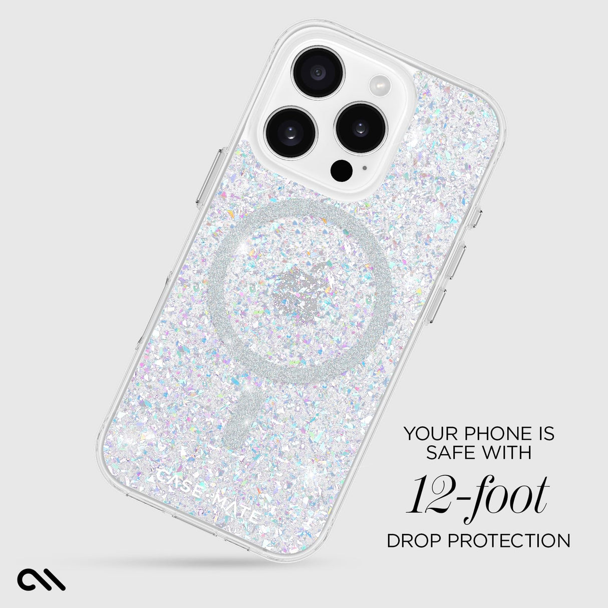 Case-mate - Twinkle Magsafe Case For Apple Iphone 16 Pro - Twinkle Disco