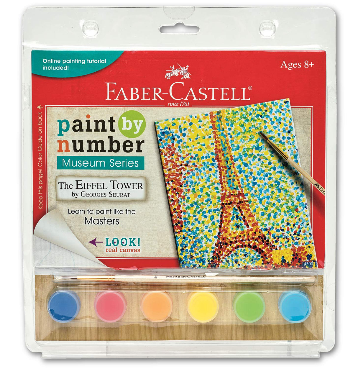 Faber-Castell Paint by Number Museum Series - The Eiffel Tower by Georges Seurat