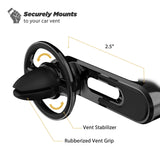 Scosche - Magicmount Pro Freeflow Vent Mount - Black