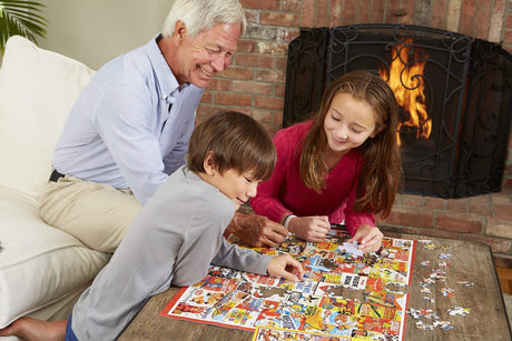 White Mountain Puzzles - My Yellow Beach House - 500 Piece Jigsaw