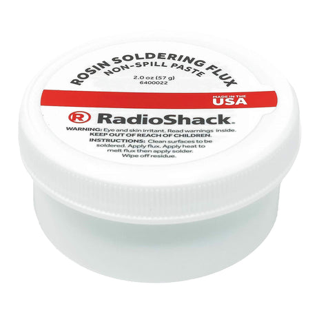 ROSIN SOLDERING FLUX, NON-SPILL PASTE - 2 OZ.