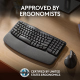 LOGITECH WAVE KEYS ERGO KEYBOARD