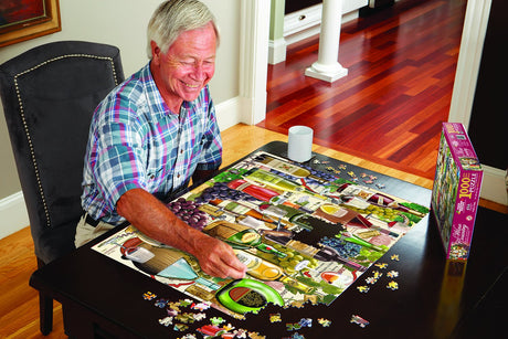 White Mountain Puzzles - Friends in Autumn - 1000 Piece Jigsaw Puzzle - image 3