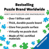 Ravensburger Cute Crafters - Large Format Jigsaw Puzzle for All Ages | 750 Unique Pieces | Softclick Technology for Perfect Fit | FSC Certified | Ideal for Brain Game & Educational Fun