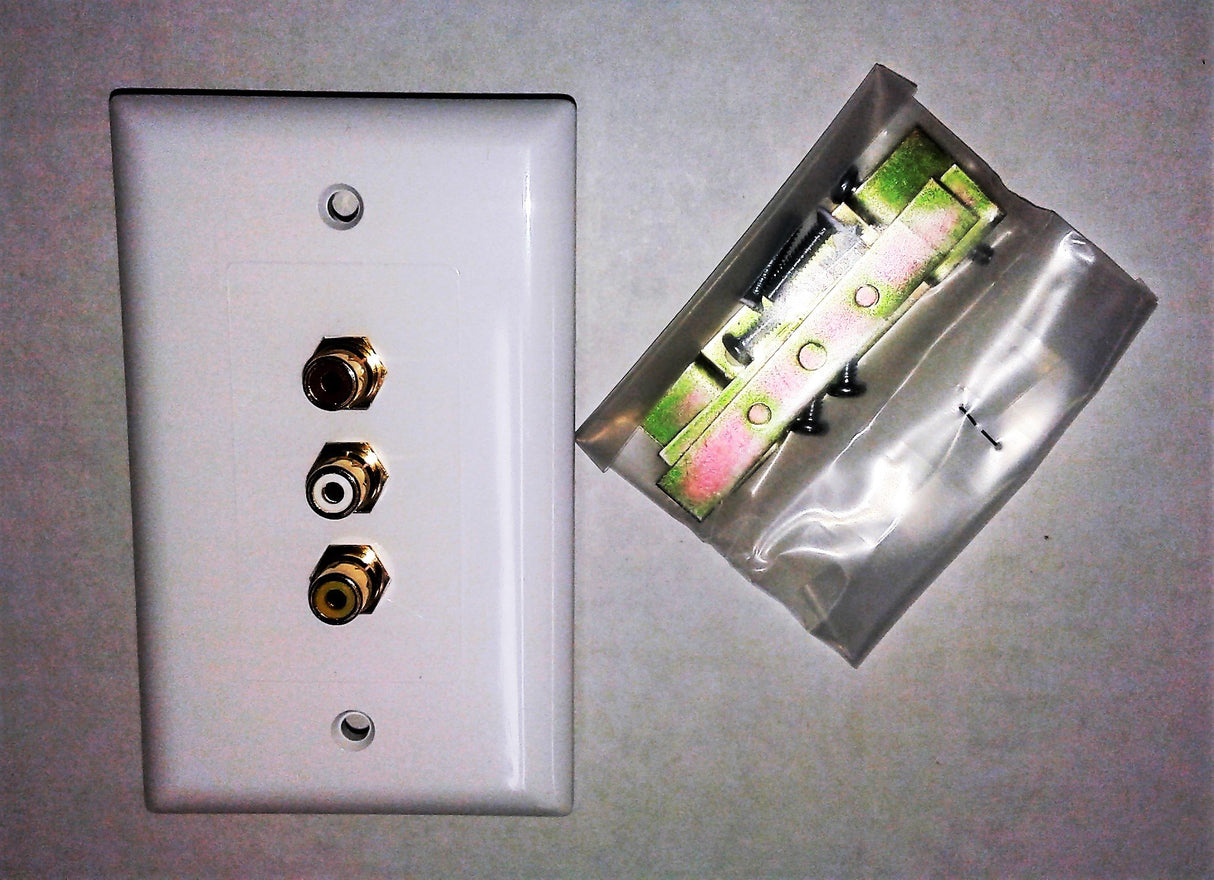 A/V WALL PLATE