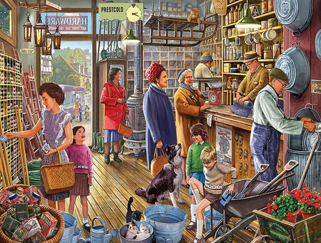 White Mountain Puzzles The Hardware Store - 500 Piece Jigsaw Puzzle