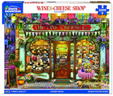 WHITE MOUNTAIN PUZZLES Wine And Cheese Shop 1000 Piece Puzzle, 1 EA