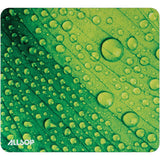 Allsop Naturesmart Mouse Pad, 8.5 x 8, Leaf Raindrop Design