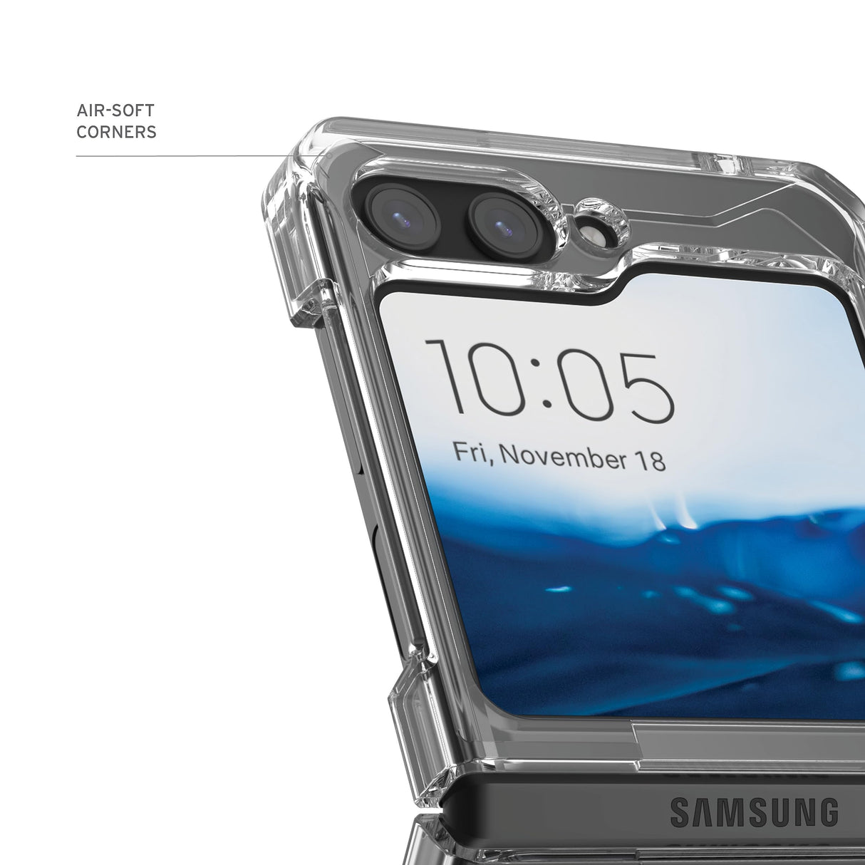 Urban Armor Gear (uag) - Plyo Case For Samsung Galaxy Z Flip5 - Ice