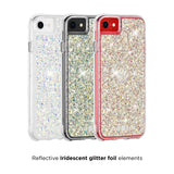 Case-mate - Twinkle Case With Micropel For Apple Iphone Se 2022 / Se 2020 / 8 / 7 / 6s / 6 - Stardust