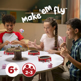 PlayMonster Pigs on Trampolines Board Games – Family Game, Kids Games, Multi-Player, Board Games for Family Night, Preschool Toys, Hand-Eye-Coordination Game, The Muddiest Pig Wins The Game, Ages 6+