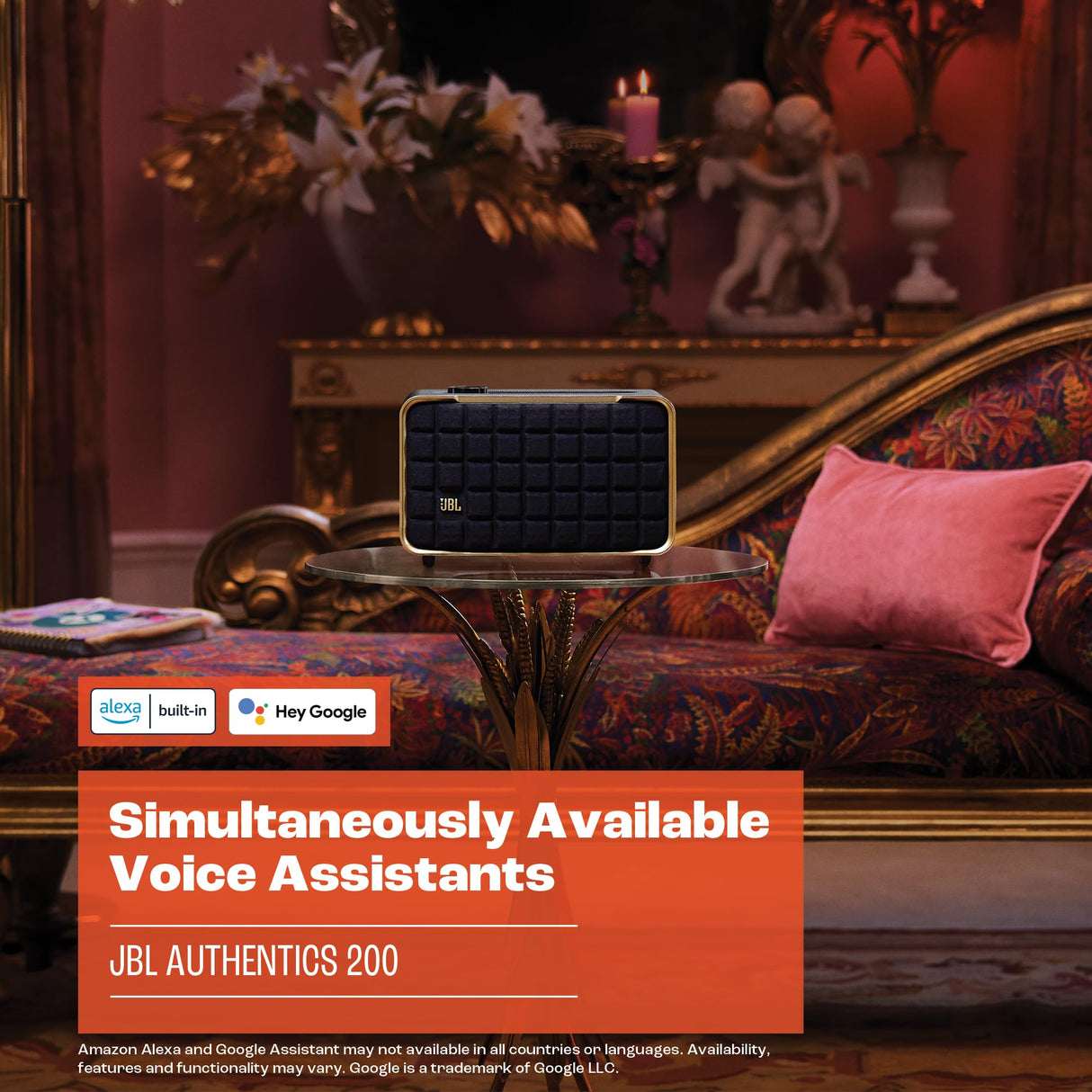 Jbl - Authentics 200 Wireless Home Speaker - Black