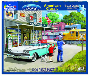 White Mountain Puzzles - American Classics - 1000 Piece Jigsaw Puzzle