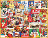 White Mountain Celebrations of Christmas Jigsaw Puzzle Christmas Puzzles 1000 Pieces for Adults and Family