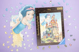 Ravensburger Disney Castle Snow White Jigsaw Puzzle - 1000 Pieces | Unique Softclick Technology | Vibrant, Glare-Free Imagery | Ideal for Adults and Kids Aged 14+ | FSC Certified