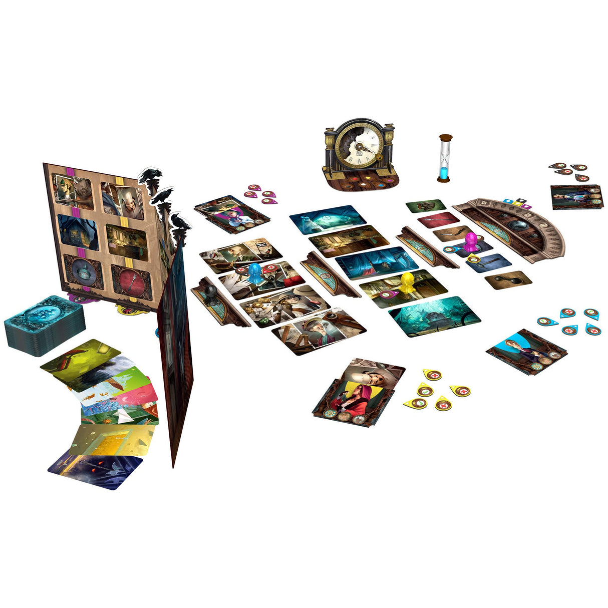 Mysterium Board Game (Base Game) - Enigmatic Cooperative Mystery Game with Ghostly Intrigue, Fun for Family Game Night, Ages 10+, 2-7 Players, 45 Minute Playtime, Made by Libellud