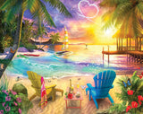 White Mountain Puzzles Wish You were Here, 1000 Piece Jigsaw Puzzle