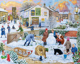 White Mountain Winter Games Christmas Puzzles 1000 Pieces Jigsaw Puzzle for Winter