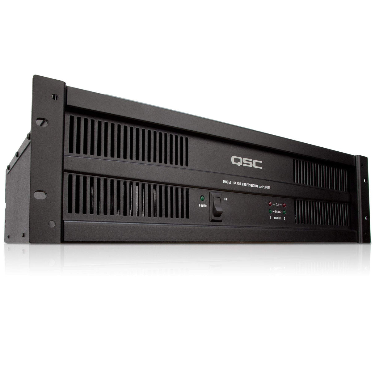 QSC ISA450 Power Amplifier 2 Channel Low Impedance ISA Series 700 Watts per Channel 2 Ohms