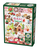 Cobble Hill 1000 Piece Puzzle - Holiday Baking - Sample Poster Included