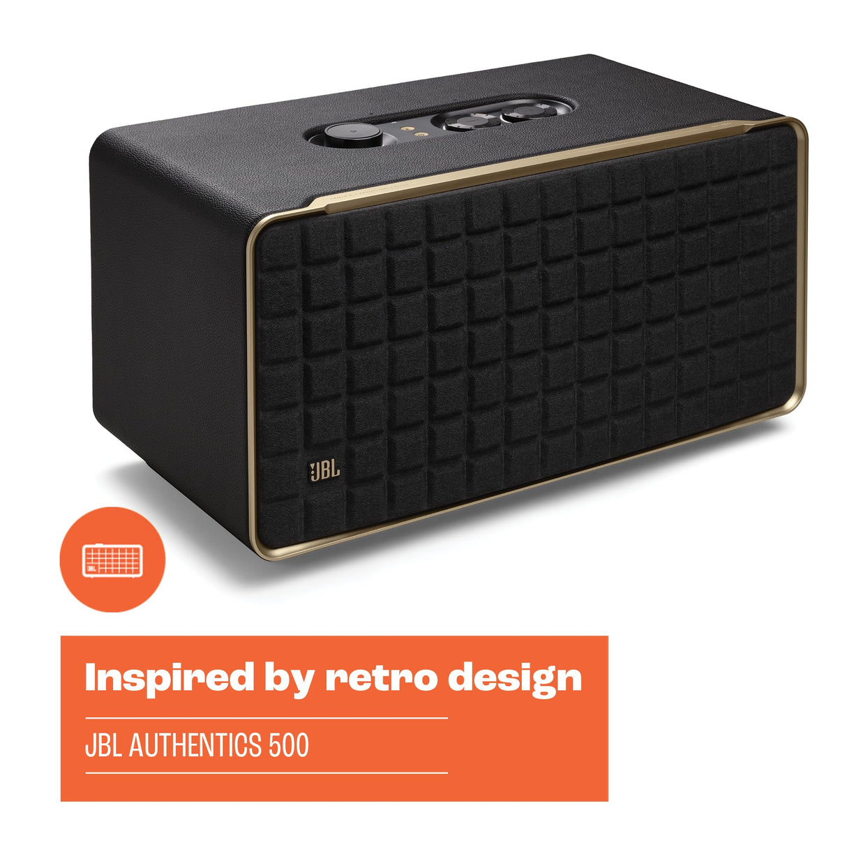 Jbl - Authentics 500 Wireless Home Speaker - Black