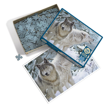 Cobble Hill 500 Piece Puzzle - Breath of Winter - Sample Poster Included - image 4