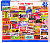 White Mountain Puzzles Candy Wrappers - 1000 Piece Collage Jigsaw Puzzle