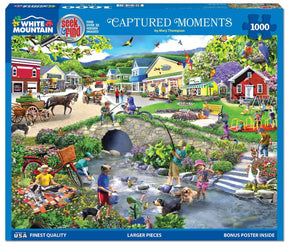 White Mountain Puzzles - Captured Moments Seek & Find - 1000 Piece Jigsaw Puzzle