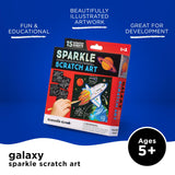 Crocodile Creek Space Sparkle Scratch Art 6 Piece Set, 1 EA