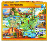 White Mountain Puzzles National Parks - 1000 Piece Jigsaw Puzzle