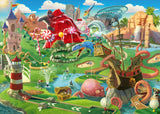 Ravensburger Putt Putt Paradise 500 Piece Large Format Jigsaw Puzzle for Adults - Easy to See & Easy to Hold Large Pieces Fit Together Perfectly