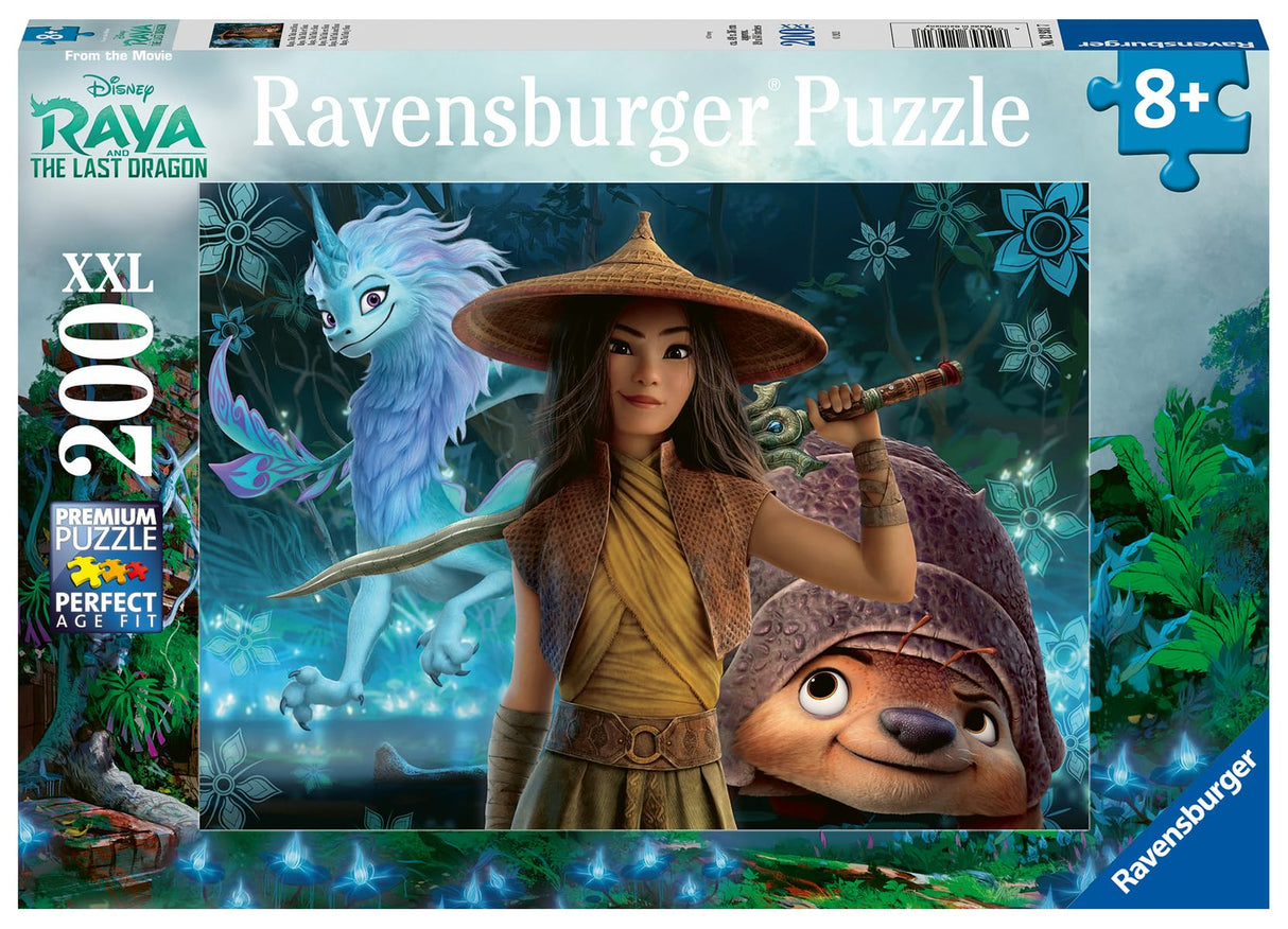 Ravensburger Disney Raya and The Last Dragon 200 Piece Jigsaw Puzzle for Kids - Every Piece is Unique, Pieces Fit Together Perfectly