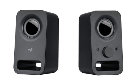 LOGITECH Z150 - SPEAKERS - 2.4WATT - NO RESPONSE BANDWIDTH - BLACK