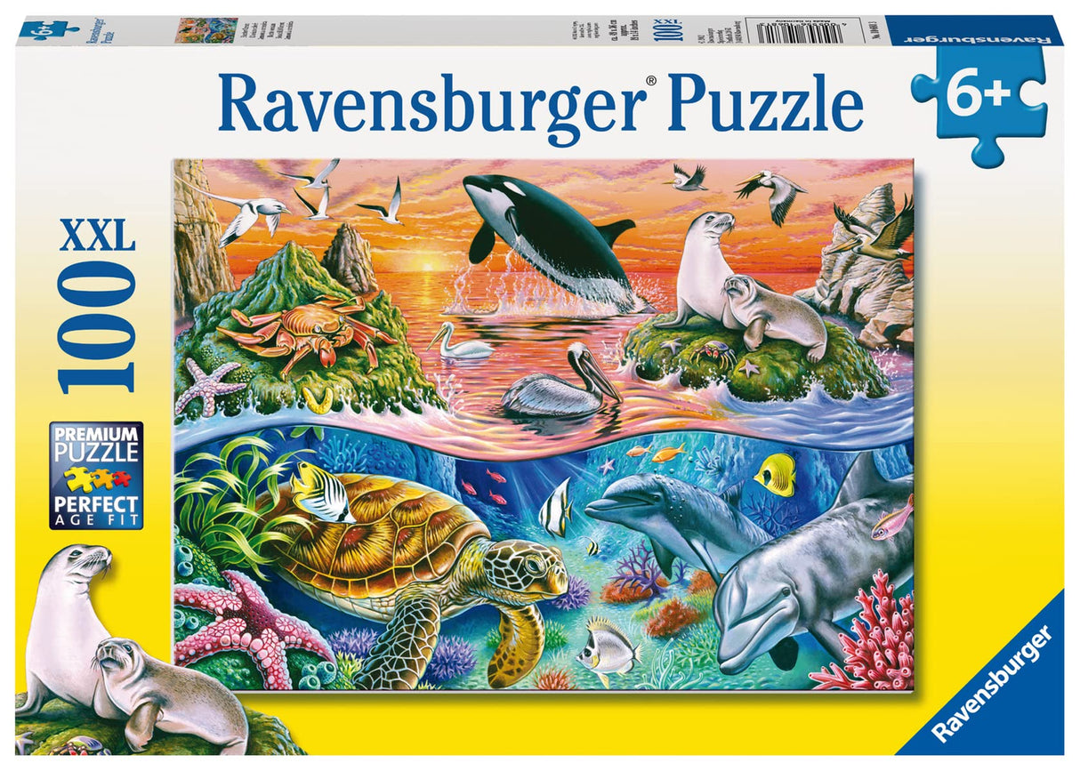 Children’s Jigsaw Puzzle Beautiful Ocean - 100 Pieces Puzzle