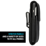 Nite Ize - Clip Case Vertical Xtra Tall Pouch - Black