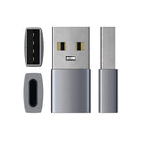 Satechi - Aluminum Usb A 3.0 To Usb C Adapter - Space Gray