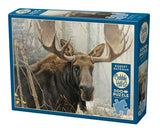 Cobble Hill 500 Piece Puzzle - Bull Moose - Sample Poster Included