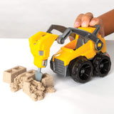 Kinetic Sand, Dig & Demolish Playset with 1lb Play Sand & Toy Truck, Sensory Toys, Stocking Stuffers & Christmas Gifts for Kids Ages 3+