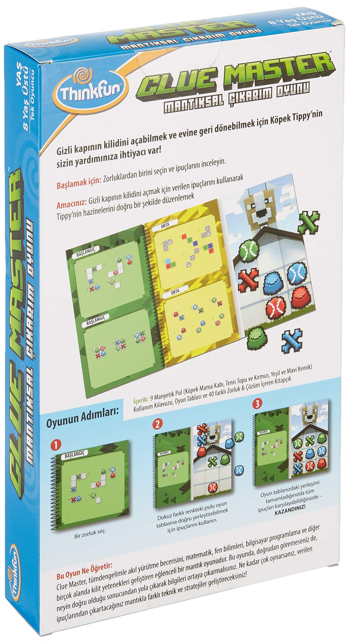 ThinkFun Clue Master Logic Game and STEM Toy - Teaches Critical Thinking Skills Through Fun Gameplay