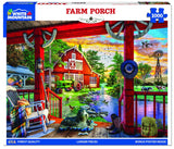 White Mountain Puzzles - Farm Porch -1000 Piece Jigsaw Puzzle