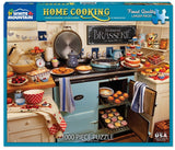 White Mountain Puzzles Home Cooking - 1000 Piece Jigsaw Puzzle Includes Cardboard For 144 months to 1188 months