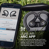 Jlab - Epic Air Anc Sport True Wireless In Ear Earbuds - Black