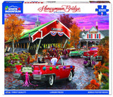 White Mountain Puzzles - Honeymoon Bridge - 1000 Piece Jigsaw Puzzle