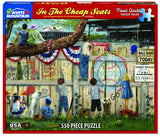 White Mountain in The Cheap Seats Jigsaw Puzzles for Adults 500 Pieces Baseball Puzzle