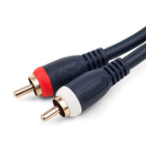 75FT 2-RCA STEREO AUDIO CABLE